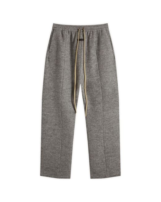 Fear Of God Gray Italian Boiled Wool Straight-Leg Pants for men