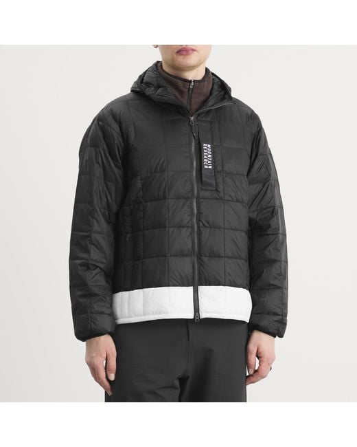 Taion Black X Mountain Research Down Zip Parka Jacket for men