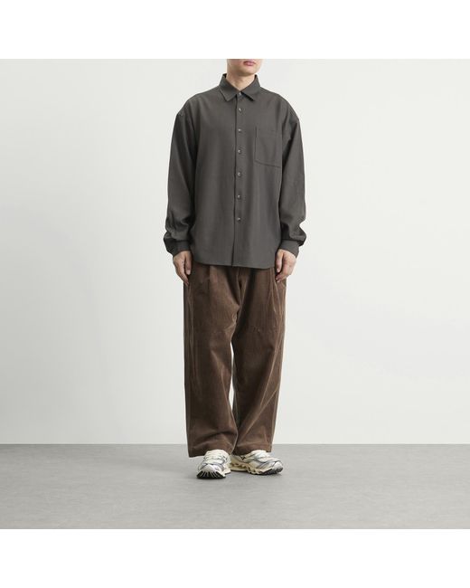 Merely Made Gray Lazy Overshirt for men