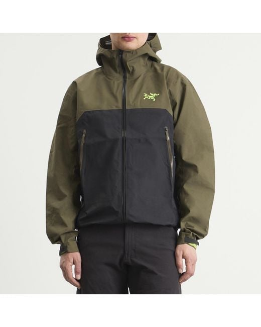 Arc'teryx Green Beta Gore-Tex Jacket for men