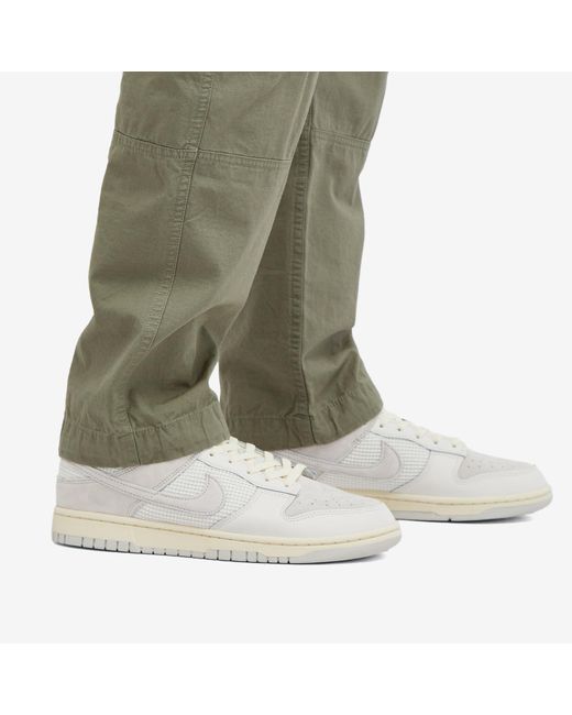 Nike White Dunk Low Sneakers