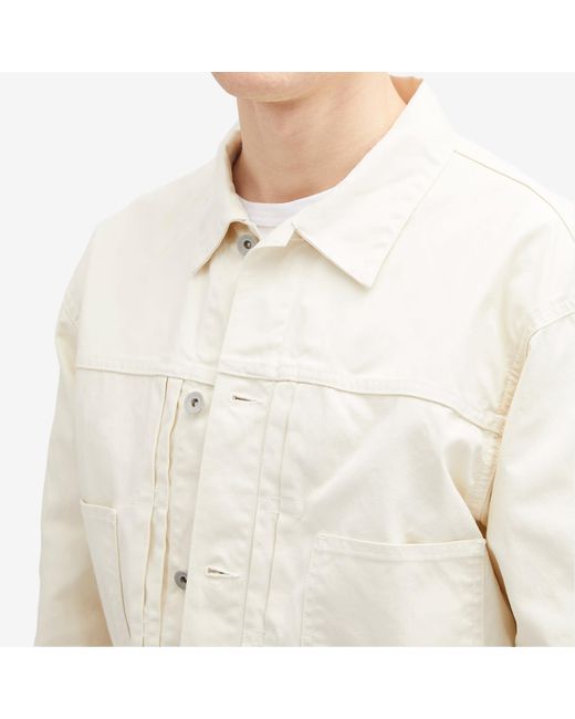 Neighborhood White Bw Type 2 Denim Jacket for men
