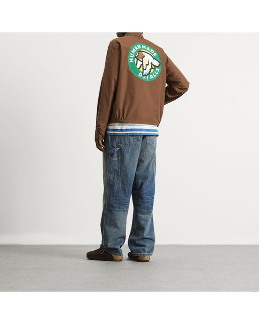 Human Made Brown Drizzler Jacket for men