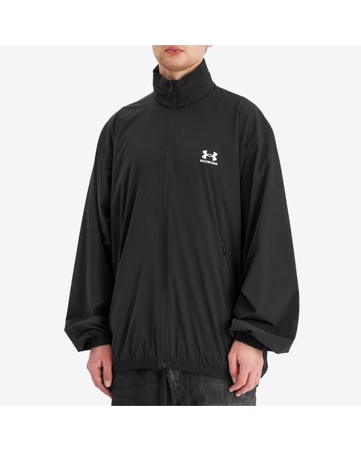 Balenciaga Black Under Armour Windbreaker for men