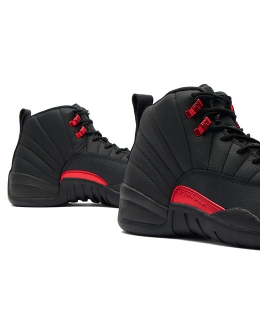 Nike Black 12 Retro Sneaker for men