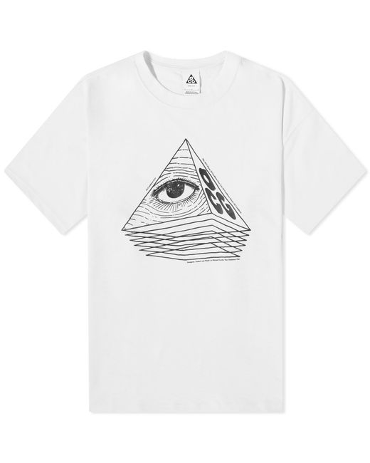 Nike White Acg Changing Eye T-shirt for men