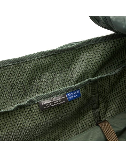 Osprey Green Transporter Duffel Bag 65