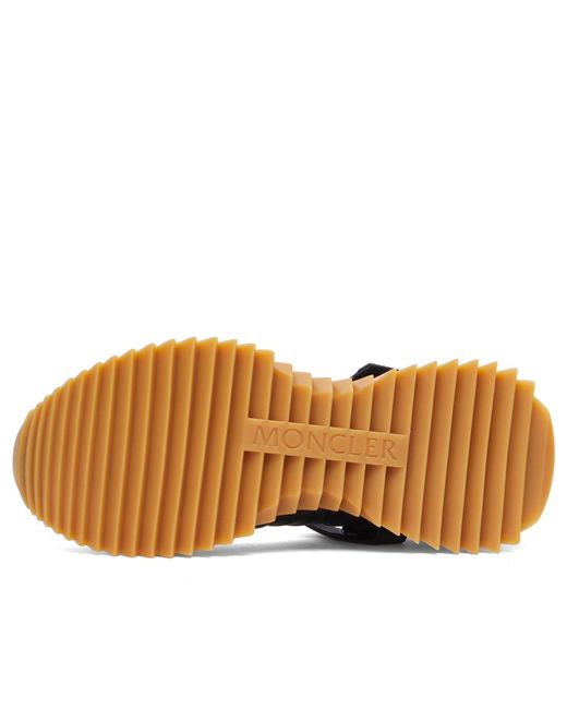 Moncler Black Nylon Pacey Ballet Flats
