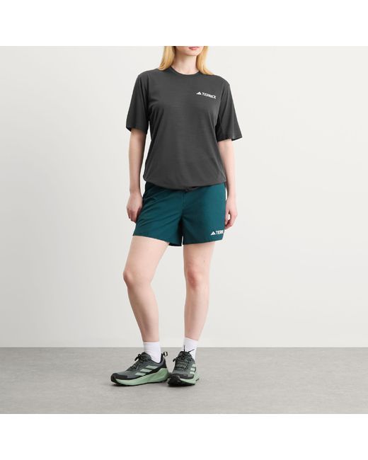 Adidas Green Terrex Multi Light Shorts