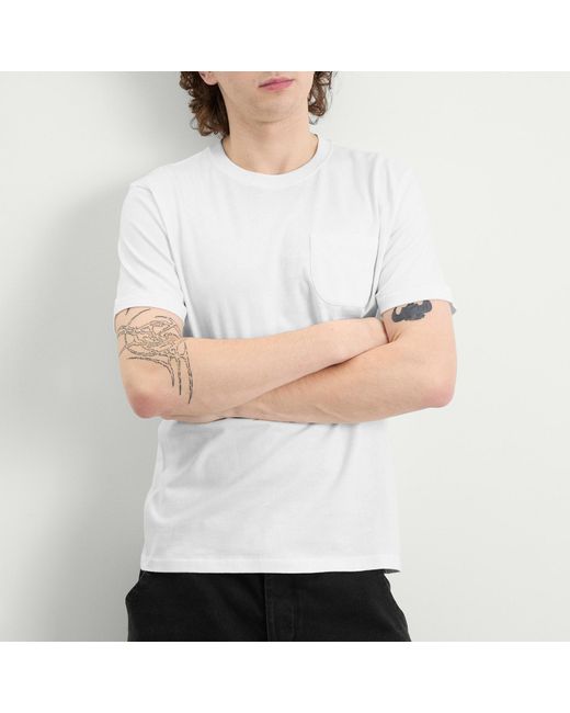 YMC White Wild Ones T-Shirt for men