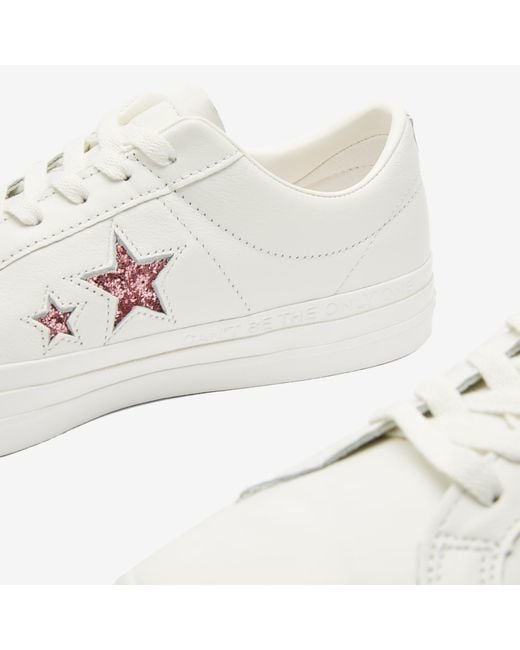Converse White X Turnstile One Star Sneakers