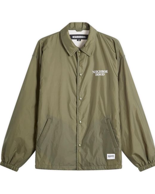 Neighborhood Windbreaker Jacket-1 in Green for Men | Lyst UK