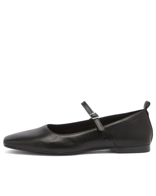 Vagabond Black Delia Ballet Shoe