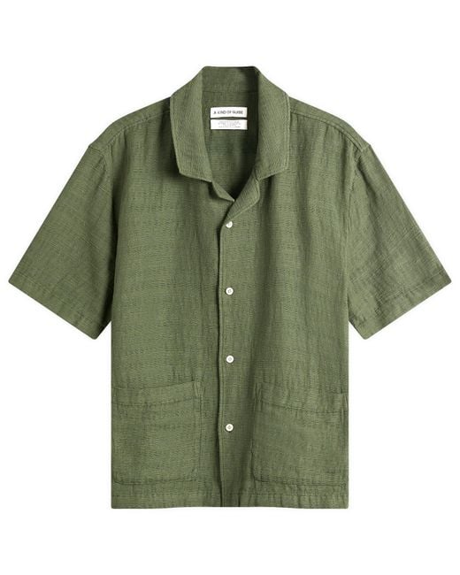 A Kind Of Guise Green Salvi Shirt for men