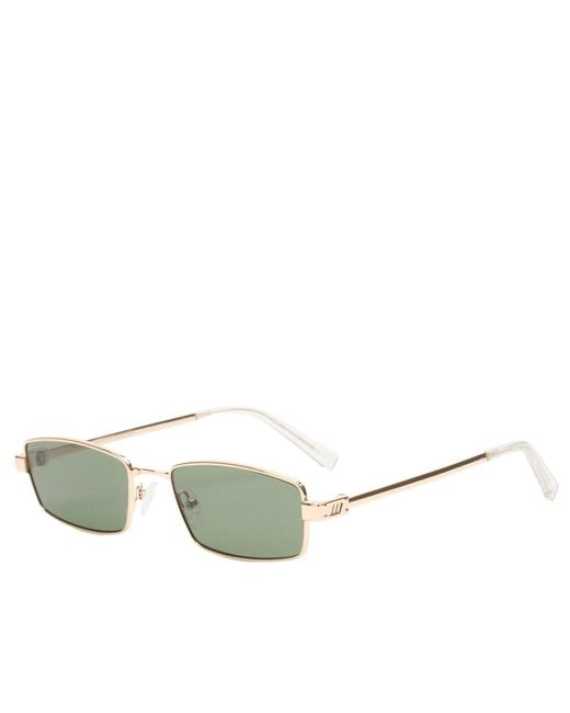 Le Specs Green Bizarro Sunglasses