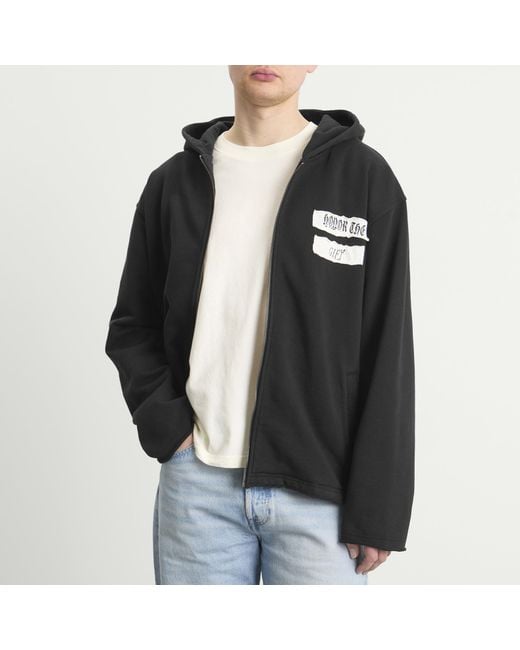 Honor The Gift Black Running Shit Since 1988 Zip Hoodie for men