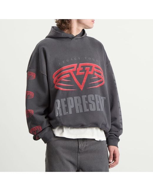 Represent Gray Living Legacy Tour Hoodie for men