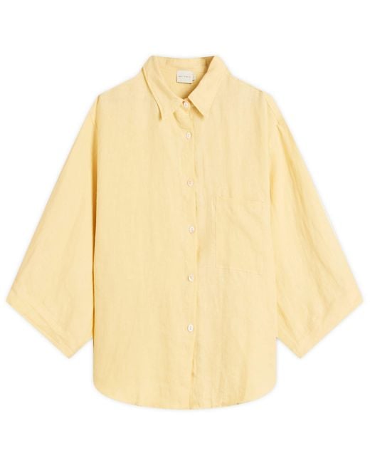 【関税込み】Deiji Studios イエロー Placket パジャマセット Deiji Studios 03 Set in Yellow | Lyst