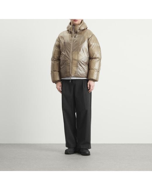 Roa Brown Smooth Down Jacket for men