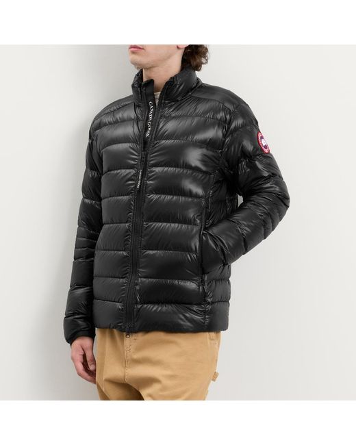 Canada Goose Black Crofton Jacket for men