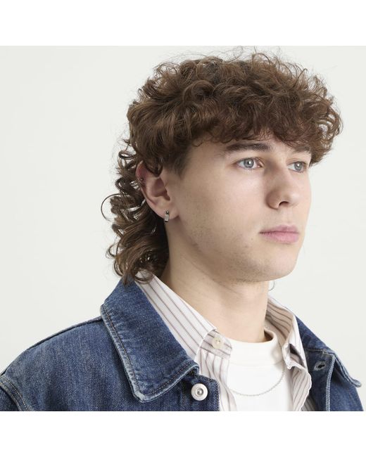 Miansai Metallic Utility Huggie Earring for men