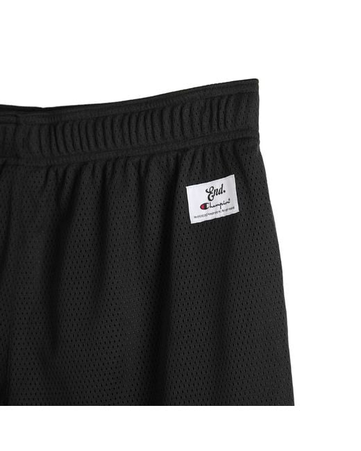 Champion Black For E By End. Mesh Shorts 'Emerald'