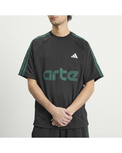 Adidas Black X Arte Jersey Top for men