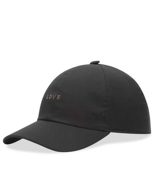 Rick Owens Black Baseball Cap