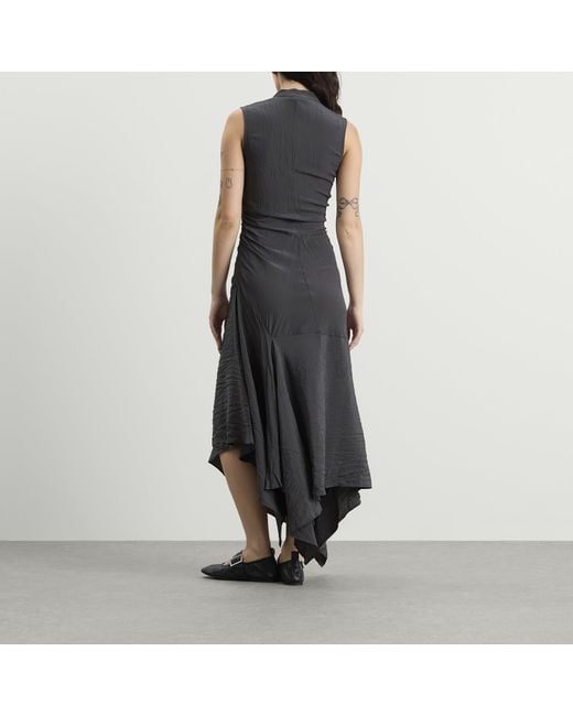 Won Hundred Gray Silla Dress