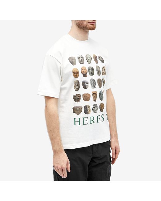 Heresy White Museum T-Shirt for men