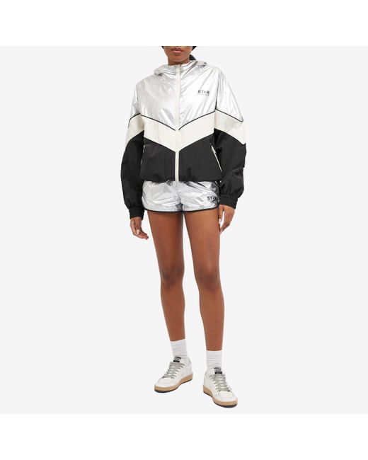 Golden Goose Deluxe Brand White Star Shorts