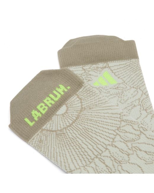 Adidas Originals Green Adidas X Labrum Run Socks for men