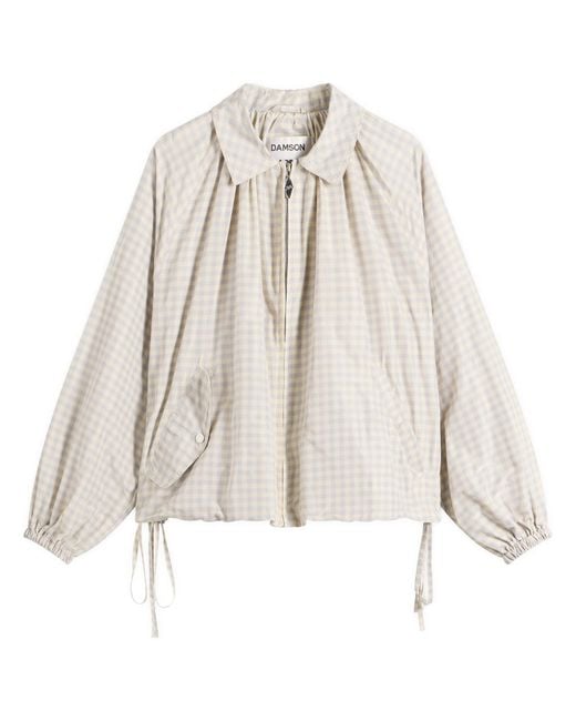 Damson Madder Natural Lailah Lightweight Bomber Jacket
