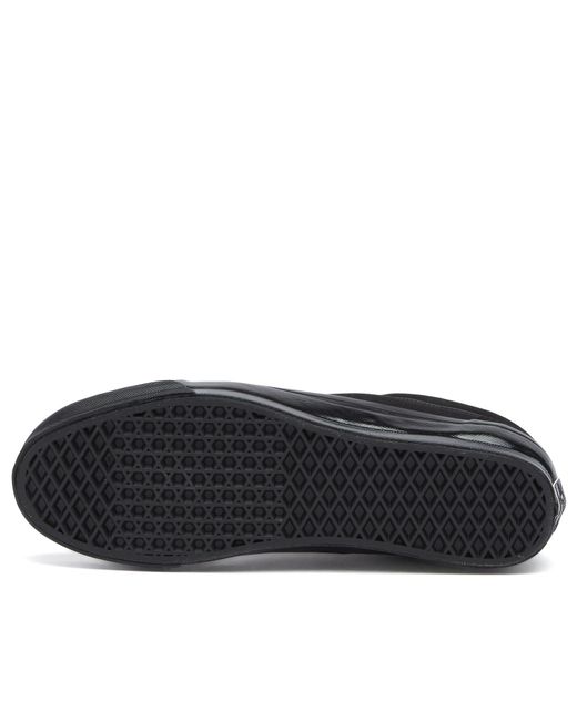 Vans Black Iconic Low-Top Canvas Sneakers