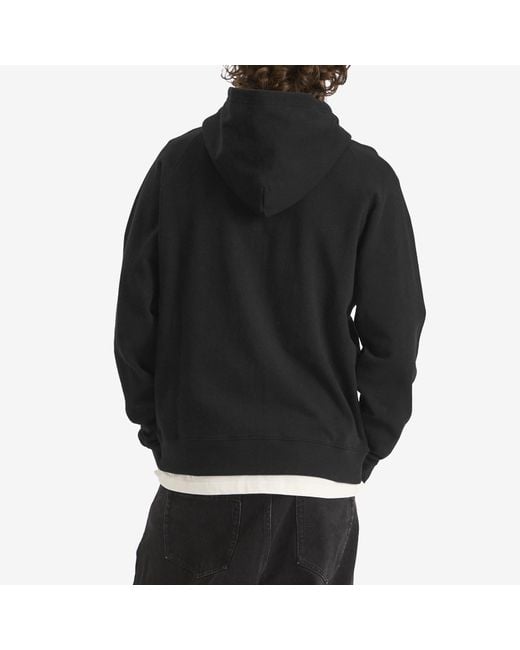 ICECREAM Black Block Logo Zip Hoodie for men