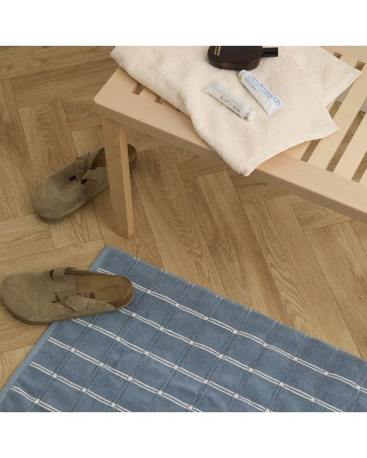 BAINA Blue Devon Bath Mat