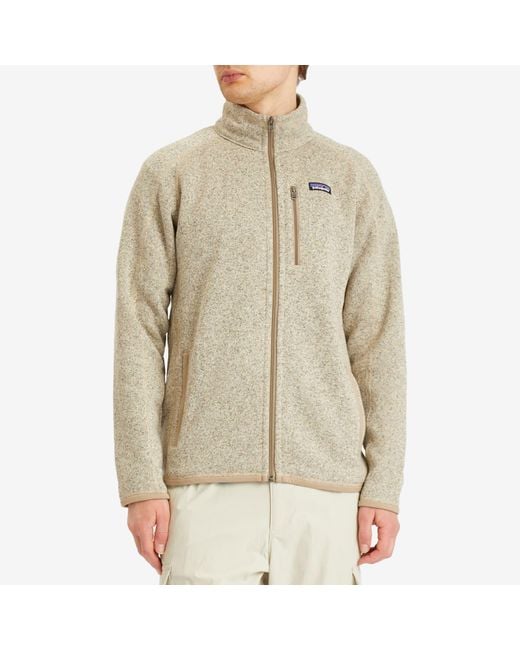 Patagonia Natural Better Sweater Fleece Jacket for men