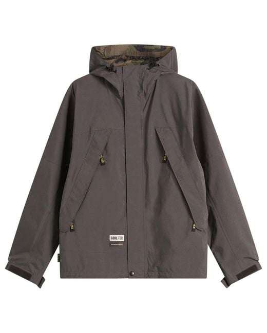 Thisisneverthat Gray X Gore-Tex 2L Reversible Jacket for men