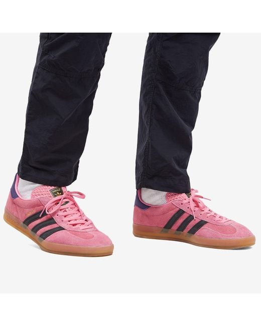 adidas Gazelle Indoor Sneakers in Pink for Men | Lyst