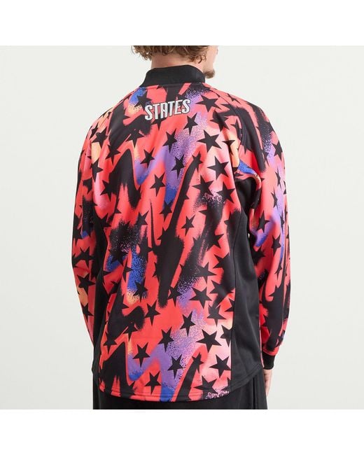 Nike Red Usa Goalkeeper Shirt for men