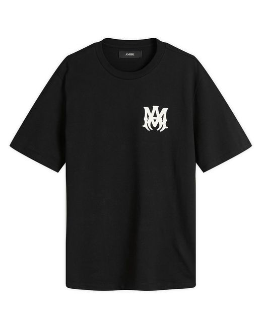 Amiri Black Ma Core Logo Tee for men