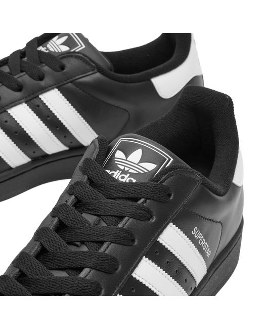 Adidas Black Superstar Ii Sneaker