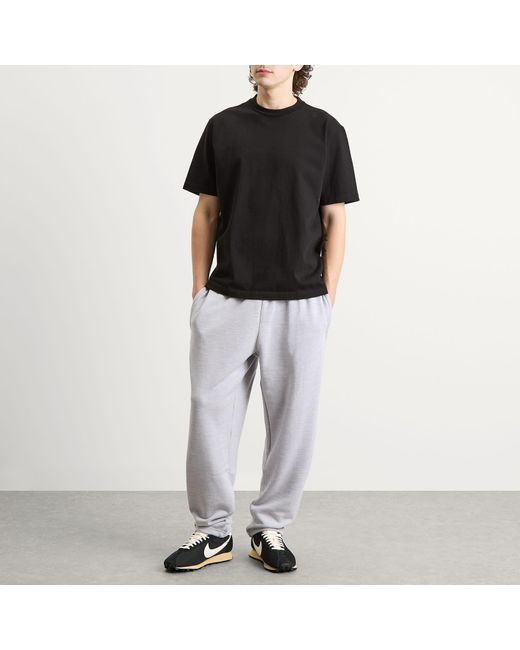 Nike Gray Wool Classics Open Hem Fleece Pant