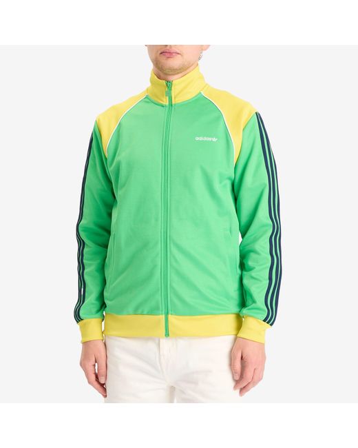 Adidas Green Track Top for men
