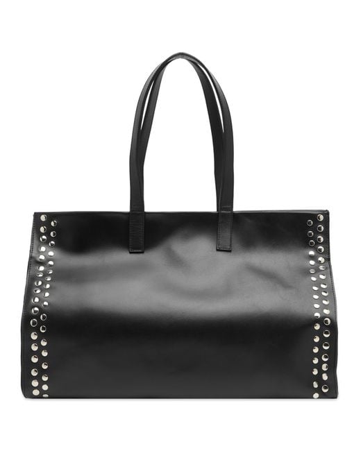GIMAGUAS Black Maxi Shopper Bag