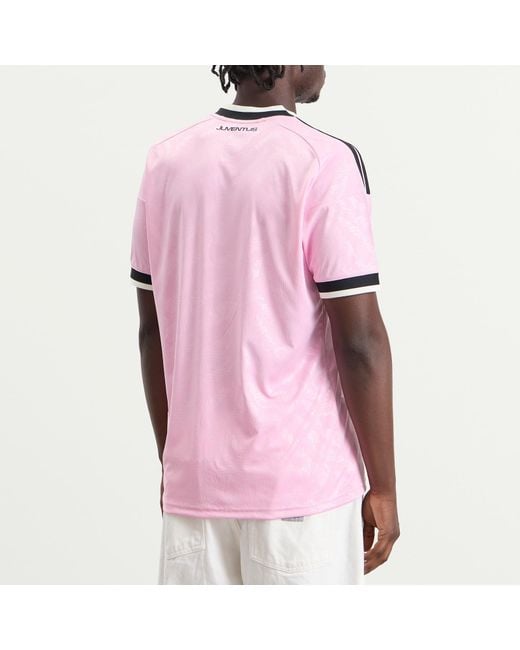 Adidas Pink Juventus Fc Away Jersey for men