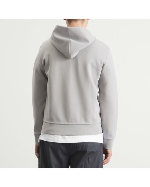 Polo Ralph Lauren Gray Double Knit Tech Zip Hoodie for men