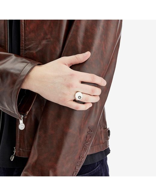 Twojeys Metallic 8 Ball Ring