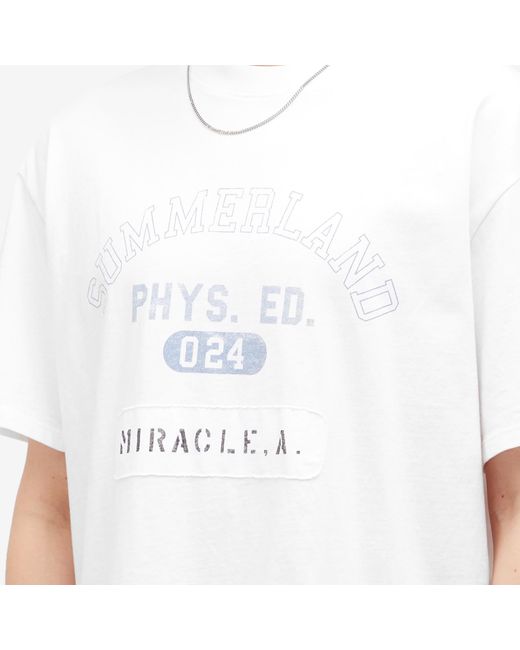 NAHMIAS White Miracle A. Boxy T-Shirt for men