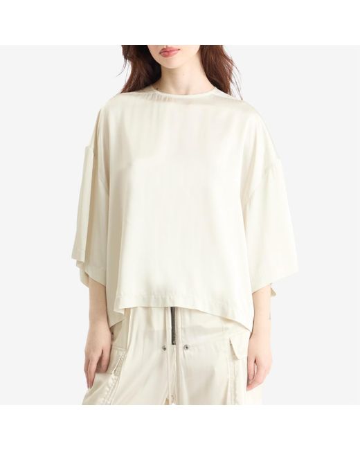 Rick Owens White Tommy T-Shirt